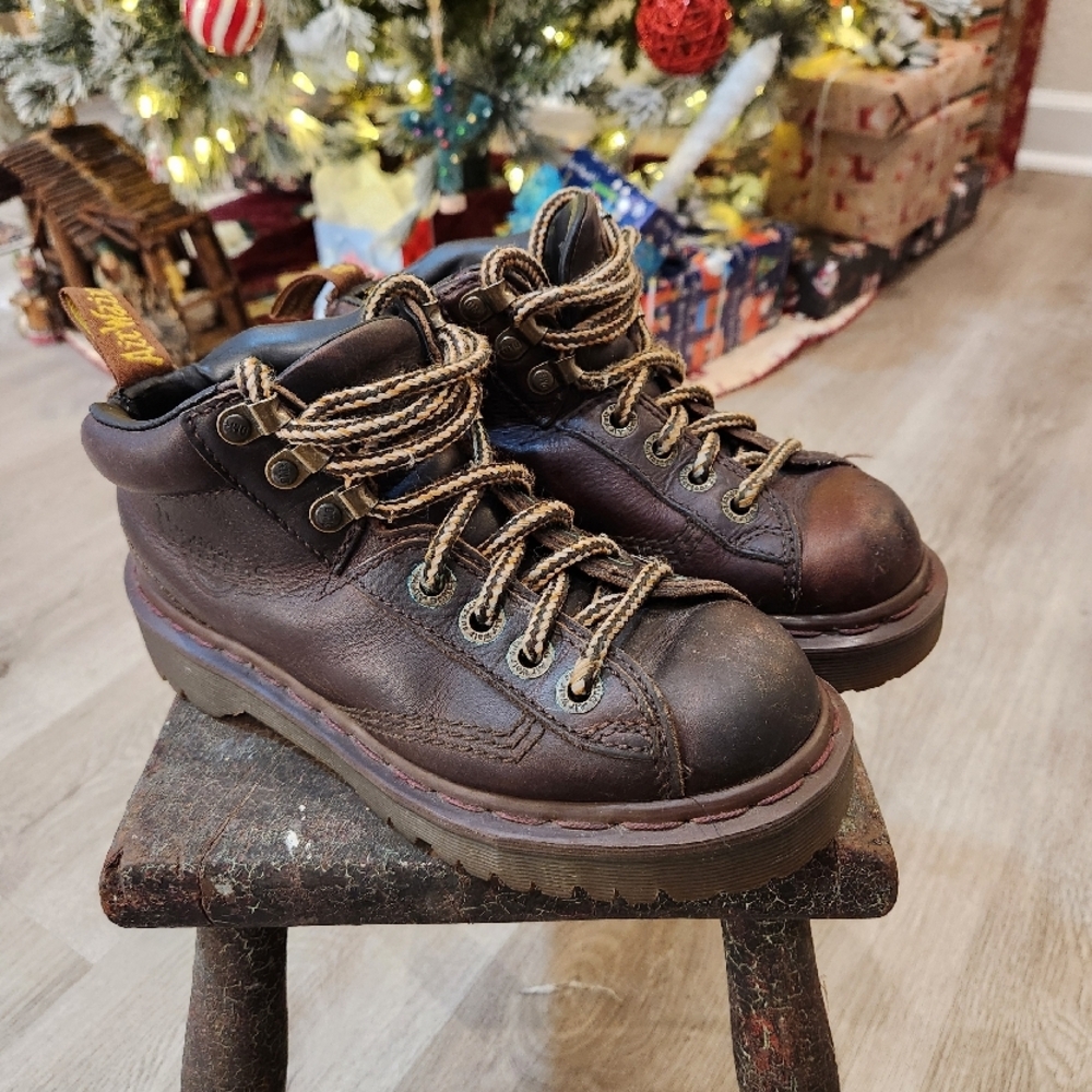 Dr. Martens Brown Leather Boots